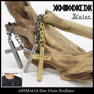 アニマリア ANIMALIA ネックレス メンズ ジンク クロス(animalia Zinc Cross Necklace アクセサリー)｜icefield