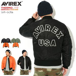 AVIREX（アヴィレックス） MA-1 コマーシャル ロゴフライト AVIREX MA