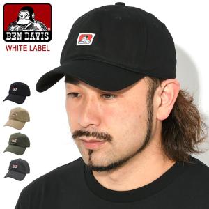 ベンデイビス キャップ BEN DAVIS マイクロ ロゴ ホワイトレーベル (BDW-8675 Micro Logo Cap ローキャップ ストラップバック 帽子 男女兼用)｜icefield