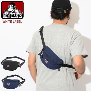 ベンデイビス ボディバッグ BEN DAVIS ミニ ホワイトレーベル(BDW-9233 Mini Body Bag WHITE LABEL ショルダーバッグ ウエストポーチ)｜icefield