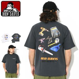 ベンデイビス Tシャツ 半袖 BEN DAVIS メンズ ツール フォト (C-23580023 Tool Photo S/S Tee ビッグシルエット オーバーサイズ カットソー)[M便 1/1]｜icefield