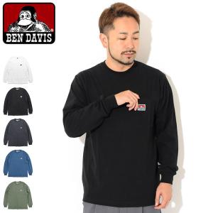 ベンデイビス ロンT Tシャツ 長袖 BEN DAVIS メンズ ポケット ( C-23780029 Pocket L/S Tee T-SHIRTS カットソー トップス )