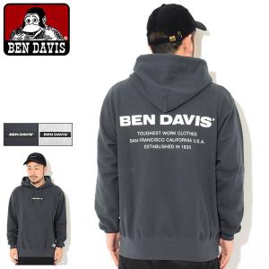 ベンデイビス パーカー プルオーバー BEN DAVIS メンズ シリコン パッチ ( C-2380017 Silicon Patch Pullover Hoodie スウェット トップス )