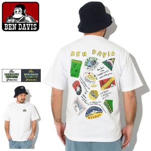 ベンデイビス Tシャツ 半袖 BEN DAVIS メンズ タペストリー ( C-24580015 Tapestry S/S Tee T-SHIRTS カットソー トップス )[M便 1/1]
