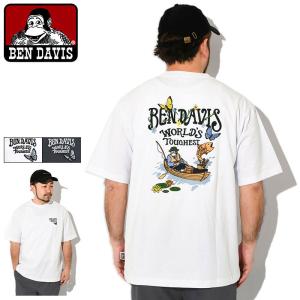 ベンデイビス Tシャツ 半袖 BEN DAVIS メンズ フローティング ボート ( BENDAVIS C-24580022 Floating Boat S/S Tee カットソー トップス )[M便 1/1]｜icefield