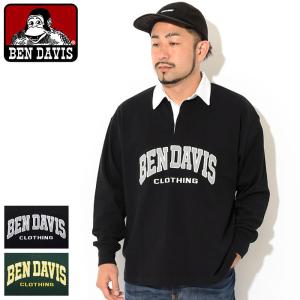 ベンデイビス ポロシャツ 長袖 BEN DAVIS メンズ ジーズ デイズ ラガーズ ( I-2780031 These Days Ruggers L/S Polo ビッグシルエット )｜icefield