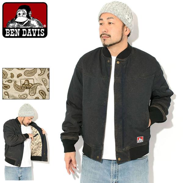 ベンデイビス ジャケット BEN DAVIS メンズ フェイデッド カップ ショルダー ( T-25...