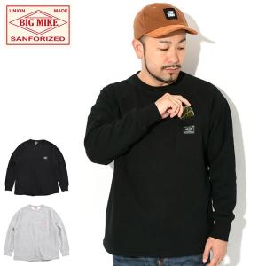 ビッグマイク トレーナー BIG MIKE メンズ スタンド サングラス ポケット クルー スウェット ( Sunglasses Pocket Crew Sweat トップス アメカジ 102338005 )｜icefield