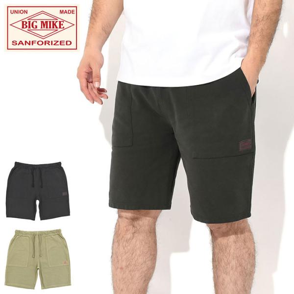 ビッグマイク ハーフパンツ BIG MIKE メンズ ピグメント ピケ ベイカー ショーツ ( Pi...