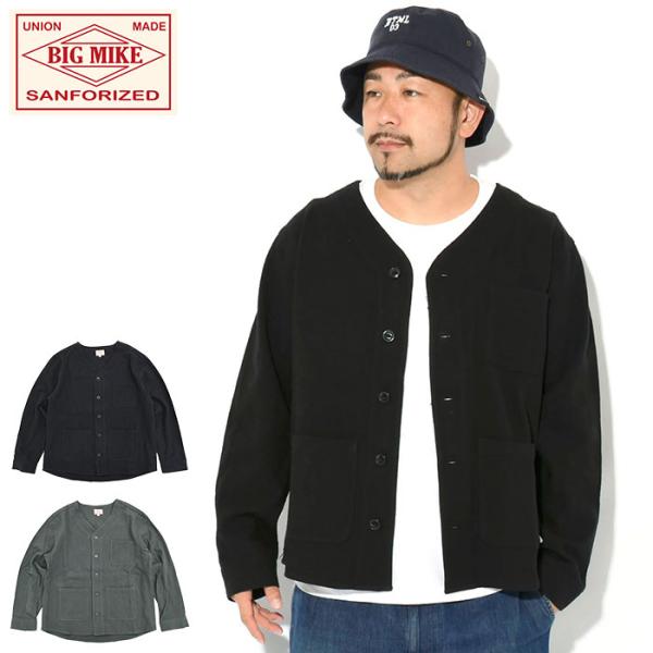 ビッグマイク カーディガン BIG MIKE メンズ ヘビー フランネル  ( Heavy Flan...
