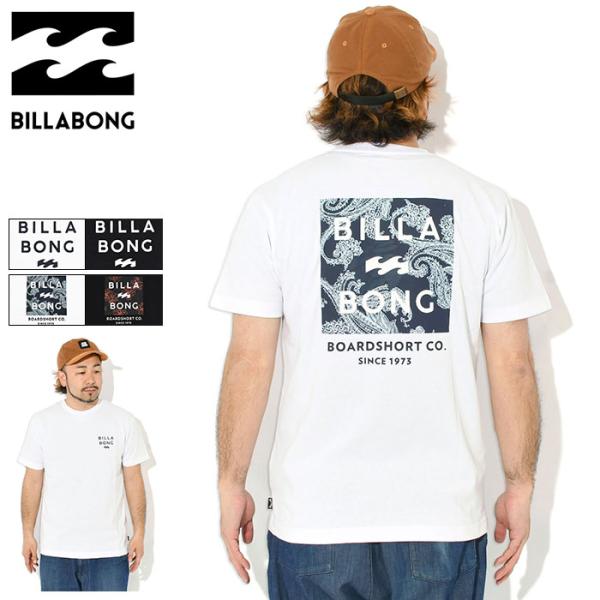 ビラボン Tシャツ 半袖 BILLABONG メンズ スクエア ( Square S/S Tee T...