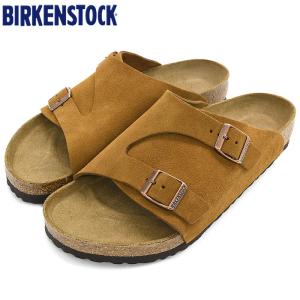 ビルケンシュトック サンダル BIRKENSTOCK メンズ 男性用 チューリッヒ スエード レザー Mink ( ZURICH SUEDE LEATHER 幅広 ノーマル レギュラー 1023842 )