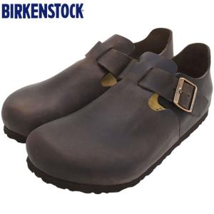 ビルケンシュトック シューズ BIRKENSTOCK メンズ 男性用 ロンドン オイルド レザー Habana ( LONDON OILED LEATHER 幅広 ノーマル レギュラー 166531 )｜icefield