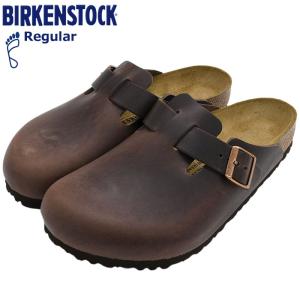 ビルケンシュトック サンダル BIRKENSTOCK メンズ 男性用 ボストン オイルド レザー Habana ( BOSTON OILED LEATHER クロッグ サボ 本革 幅広 ノーマル 860131 )｜icefield