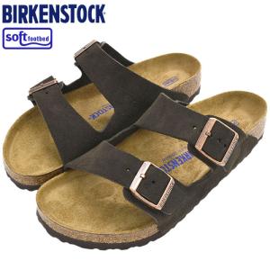 ビルケンシュトック サンダル BIRKENSTOCK メンズ 男性用 アリゾナ SFB スエード レザー Mocha ( ARIZONA SFB SUEDE LEATHER 幅広 ノーマル 951311 )｜icefield