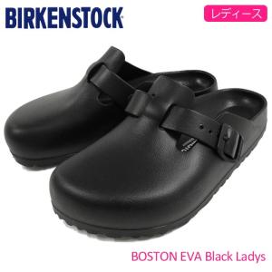 ビルケンシュトック BIRKENSTOCK サンダル レディース 女性用 ボストン EVA Black(birkenstock BOSTON EVA 幅狭 ナロー GE127103)｜icefield