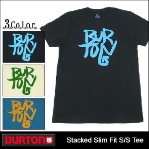 バートン BURTON スタックド スリム フィット Tシャツ 半袖(burton Stacked Slim Fit S/S Tee ティーシャツ メンズ 男性用 123301)｜icefield