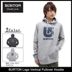 バートン BURTON プルオーバー パーカー メンズ ロゴ バーティカル(burton Logo Vertical Pullover Hoodie トップス 男性用 137891)｜icefield