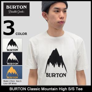 バートン BURTON Tシャツ 半袖 メンズ クラシック マウンテン ハイ(Classic Mountain High S/S Tee カットソー トップス 男性用 138821)｜icefield