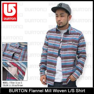 バートン BURTON フランネル ミル ウーブン シャツ 長袖(burton Flannel Mill Woven L/S Shirt シャツ メンズ 男性用 14062100484)｜icefield