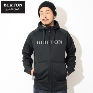 バートン パーカー ジップアップ BURTON メンズ 18FW クラウン ボンデッド フル ジップ フーディ(Crown Bonded Full Zip Hoodie 207611)｜icefield