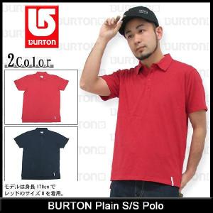 バートン BURTON プレーン ポロシャツ 半袖(burton Plain S/S Polo 288418)｜icefield