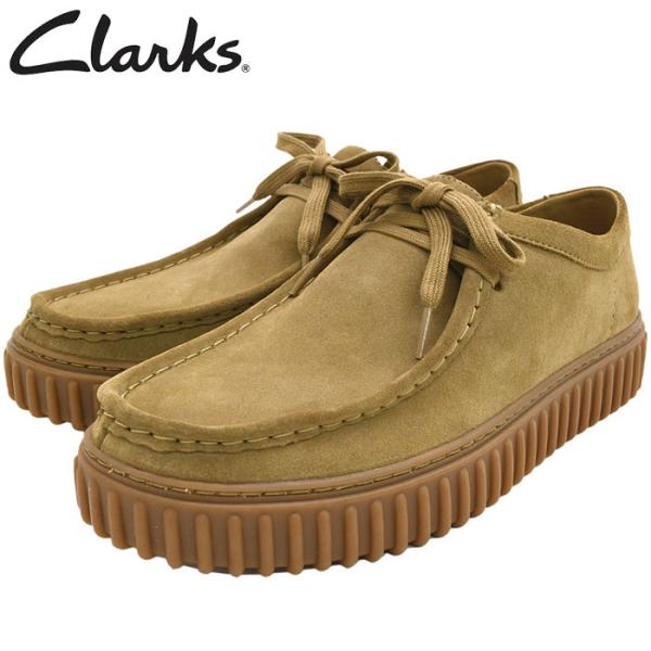 クラークス ブーツ CLARKS メンズ 男性用 トーヒル ロー Dark Sand Suede (...
