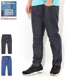 コロンビア パンツ Columbia メンズ ドクターデニム 本澤 ジョセフ ストリーム コラボ ( Dr.Denim Honzawa Joseph Stream Pant PM0029 )｜icefield