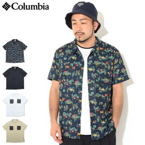 コロンビア シャツ 半袖 Columbia メンズ ポーラー パイオニア ( Polar Pioneer S/S Shirt カジュアルシャツ トップス 男性用 XM8686 )｜icefield