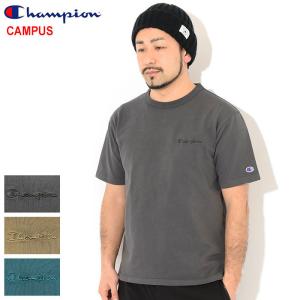 チャンピオン Tシャツ 半袖 Champion メンズ C3-T336 ( C3-T336 S/S Tee CAMPUS キャンパス 日本企画 ワンポイント Cロゴ カットソー )｜icefield