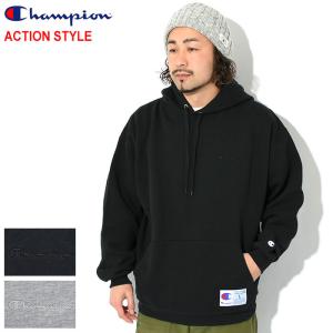 チャンピオン パーカー プルオーバー Champion メンズ C3-V107(C3-V107 Pullover Hoodie ACTION STYLE アクション スタイル ビッグシルエット)｜icefield