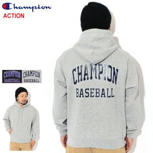 チャンピオン パーカー プルオーバー Champion メンズ C3-W126 ( C3-W126 Pullover Hoodie ACTION アクション ビッグシルエット 日本企画 )｜icefield