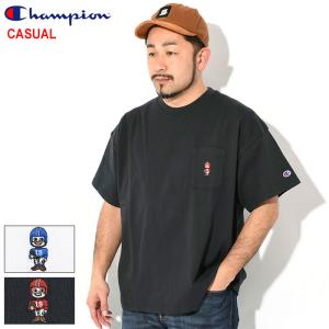 チャンピオン Tシャツ 半袖 Champion メンズ C3-Z327 ポケット ( C3-Z327 Pocket S/S Tee CASUAL カジュアル 日本企画 カットソー トップス )[M便 1/1]