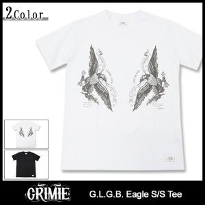 クライミー Tシャツ 半袖 CRIMIE メンズ G.L.G.B. イーグル(crimie G.L.G.B. Eagle S/S Tee カットソー トップス)｜icefield