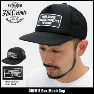 クライミー CRIMIE キャップ メンズ ボックス メッシュキャップ(crimie Box Mesh Cap スナップバックキャップ 帽子)｜icefield