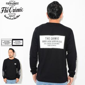 クライミー Tシャツ 長袖 CRIMIE メンズ ボックス ロゴ(crimie Box Logo L/S Tee T-SHIRTS トップス ロンt CR01-01K5-TL06)｜icefield