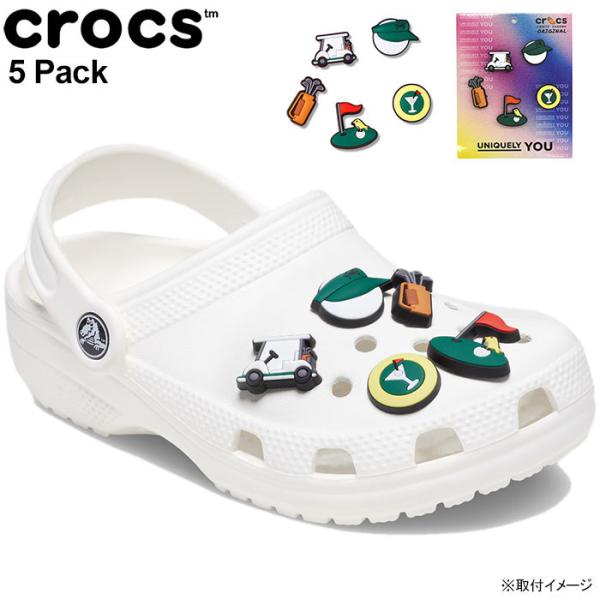 クロックス ジビッツ チャーム crocs ゴルフ ゲーム 5 パック ( Golf Game 5 ...