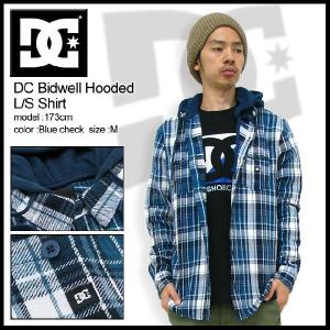 ディーシー DC シャツ 長袖 ビッドウェル フーデット(dc Bidwell Hooded L/S Shirt メンズ 男性用 53820083)｜icefield