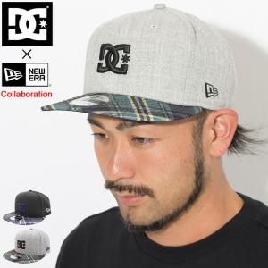 ディーシー キャップ DC メンズ ニューエラ チェック エンパイア スナップバックキャップ コラボ(NEW ERA Check Empire Cap 帽子 ADYHA03693)｜icefield