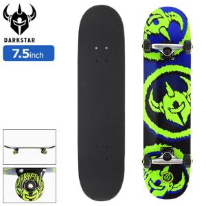 ダークスター スケボー スケートボード DARKSTAR コンプリート デッキ 7.5インチ Dissent FP (7.5inch 完成品 組み立て済み キッズ ジュニア)｜icefield