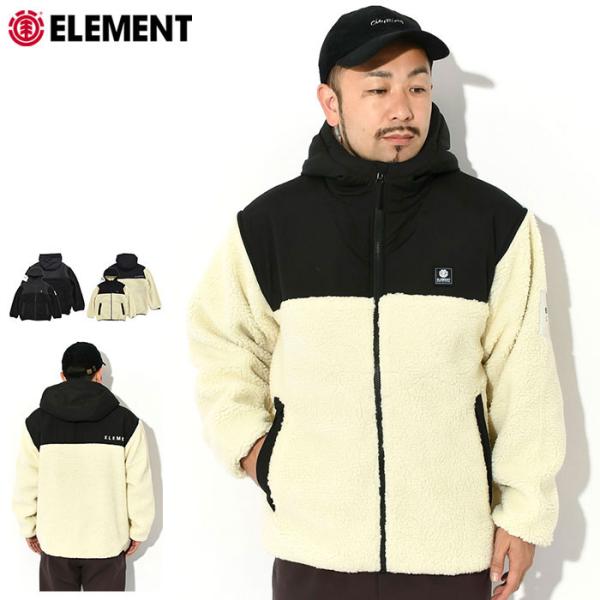 エレメント ジャケット ELEMENT メンズ ボア フード ( Boa Hood JKT フリース...
