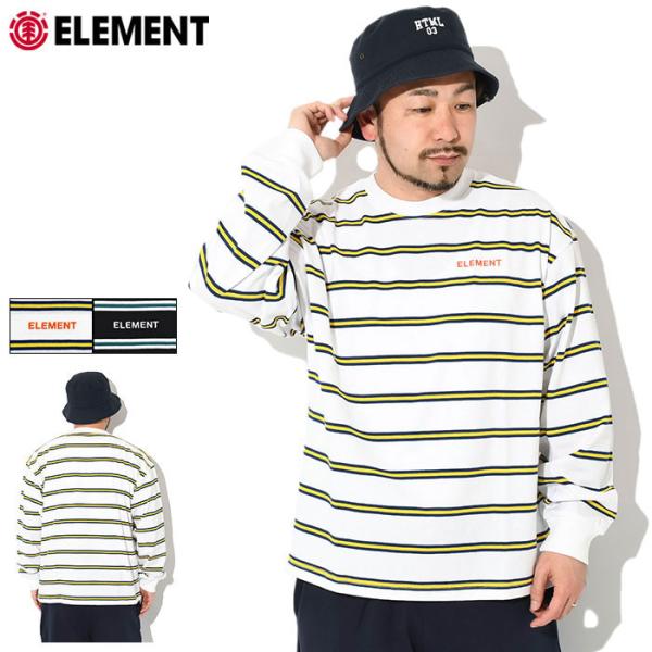 エレメント ロンT Tシャツ 長袖 ELEMENT メンズ ストレート ( Straight L/S...