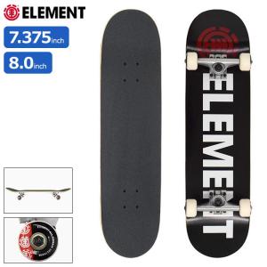 エレメント スケボー スケートボード コンプリート デッキ ELEMENT Blazin Black ( 7.375インチ 8.0インチ 完成品 BC027-439 BC027-440 )