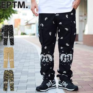 送料無料 エピトミ パンツ EPTM メンズ バンダナ プリント カーゴパンツ ( EPTM Bandana Print Cargo Pant ボトムス 男性用 )｜icefield