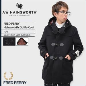 フレッドペリー FRED PERRY ジャケット メンズ ヘインズワース ダッフル コート 日本企画(F2481 Hainsworth Duffle  Coat JAPAN LIMITED)