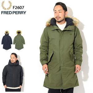 フレッドペリー ジャケット FRED PERRY メンズ フィッシュテイル パーカー コート 日本企画(F2607 Fishtail Parka Coat JAPAN LIMITED)｜icefield