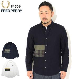 FRED PERRY（フレッドペリー） シャツ 長袖 メンズ クラシック ニット