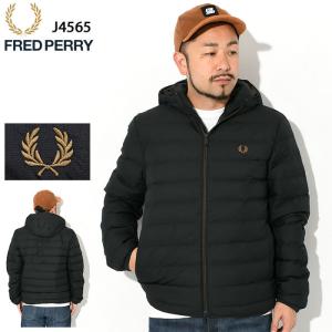 フレッドペリー ジャケット FRED PERRY メンズ フーデッド インサレーテッド ( J4565 Hooded Insulated JKT 中綿 JACKET アウター )｜icefield