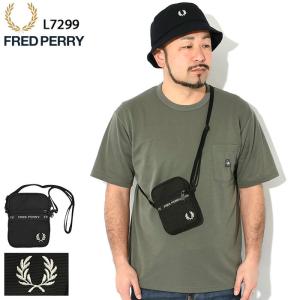 フレッドペリー ショルダーバッグ FRED PERRY FP テープド サイド バッグ ( L7299 FP Taped Side Bag メンズ レディース ユニセックス 男女兼用 )｜icefield