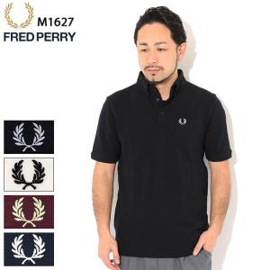 FRED PERRY（フレッドペリー） ポロシャツ 半袖 メンズ テクスチャード